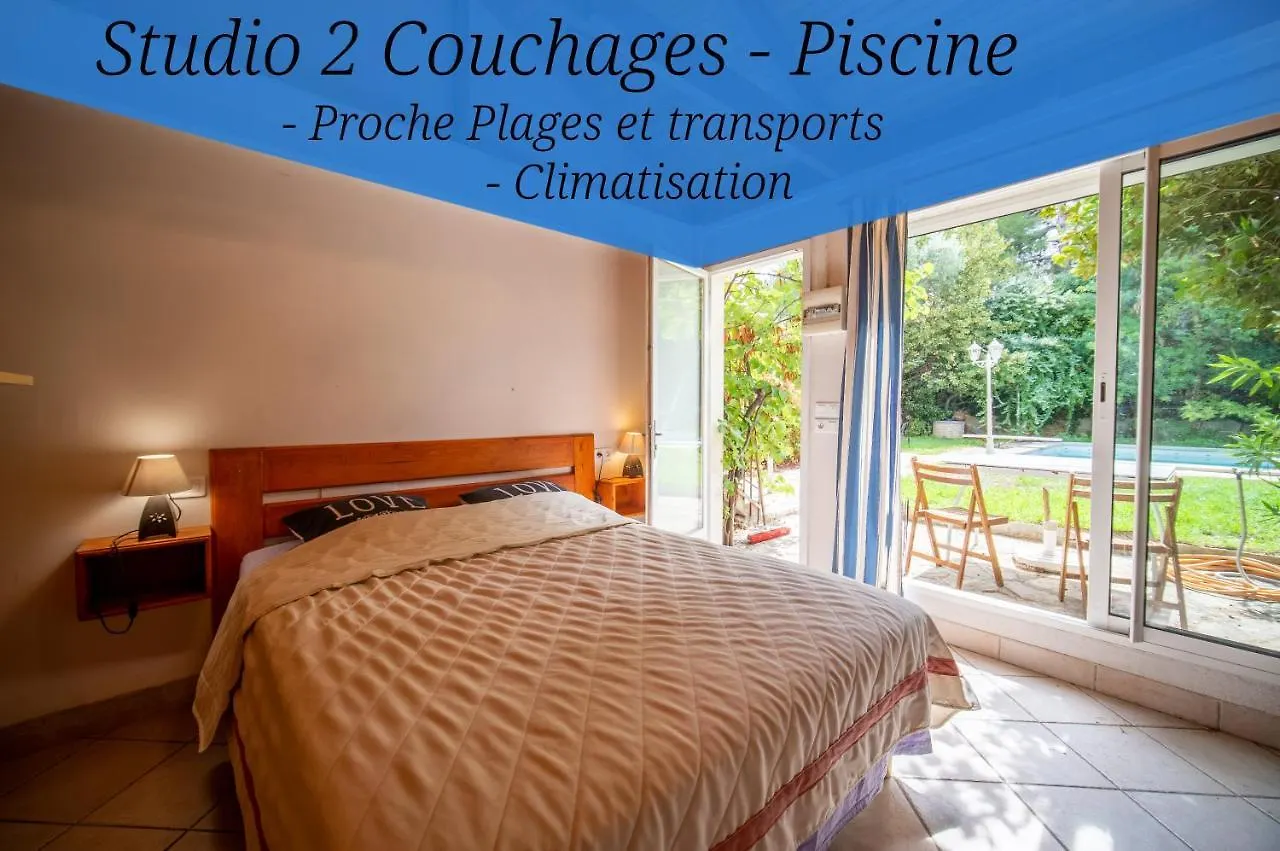 Appartements Tout Equipes Climatises Piscine Et Jardin Marseille Apartment