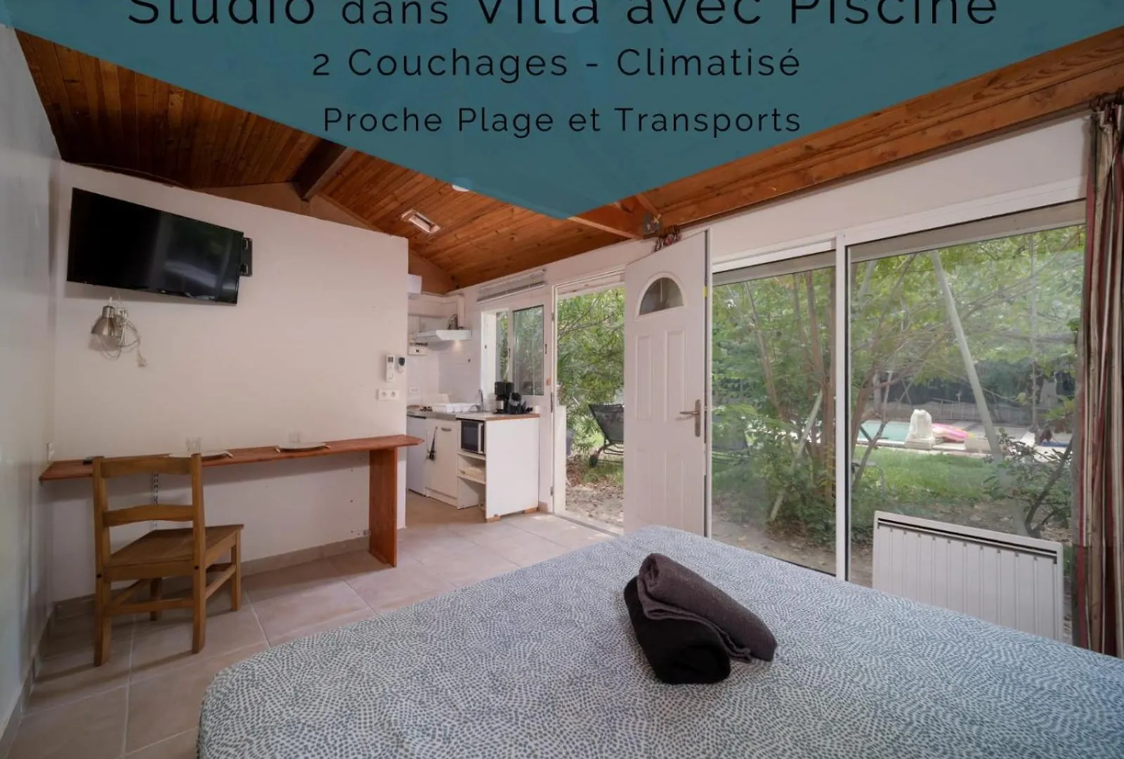 Apartment Appartements Tout Equipes Climatises Piscine Et Jardin Marseille